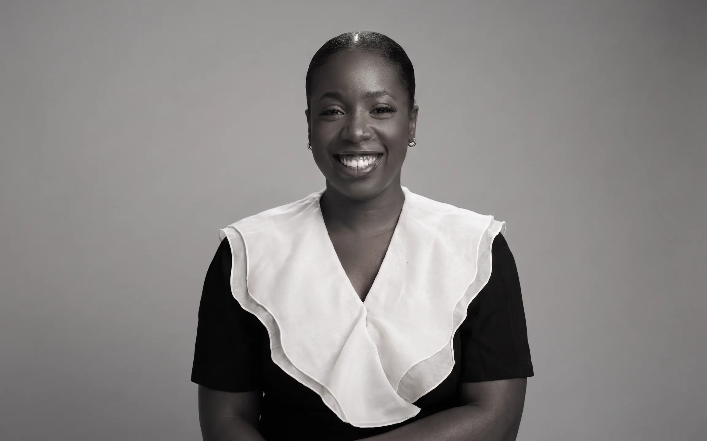 Studio portrait of Chidera M. Okeke, founder of Fifth Lily Studio